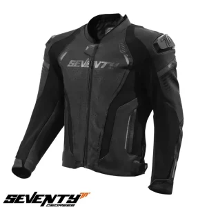Cel mai vândut Geaca (jacheta) motociclete barbati Racing Seventy all season/iarna model SD-JL24 Spoiler culoare: negru