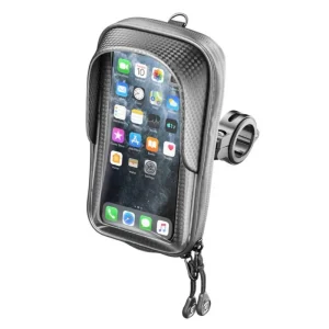 Suport telefon Interphone model Master – carcasa universala cu fermoar – montaj pe ghidon – waterproof – diagonala maxima smartphone: 5.8 inch Preț mic