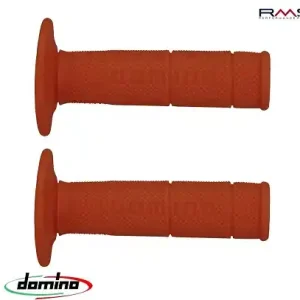 Retur gratuit Set mansoane cross – enduro Domino – culoare: rosu (lungime: 118 mm)