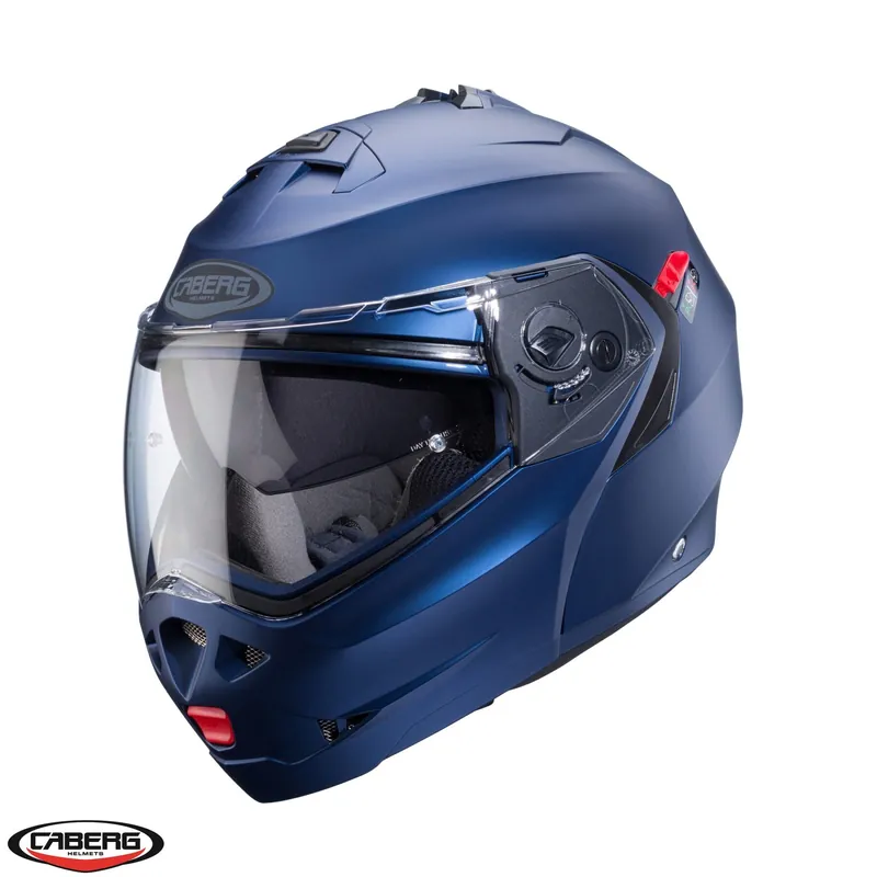 Casca modulabila pentru scuter – motocicleta (flip-up) Caberg model Duke X SV albastru mat Yama Pinlock ready – lentila Pinlock inclusa XL (61/62cm) Vezi acum