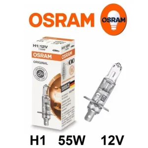 Nu rata Bec far halogen 12V 55W H1 P14.5s (Osram)