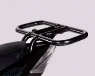 Retur ușor Portbagaj metalic spate original Peugeot Jet Force 50-125cc (culoare: negru)