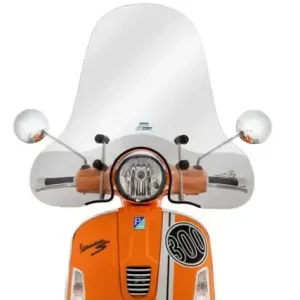 Parbriz mare transparent Vespa Granturismo – GT – GTS – GTS Touring – Super GTS 125-300cc – nu contine kitul de prindere parbriz Plată sigură