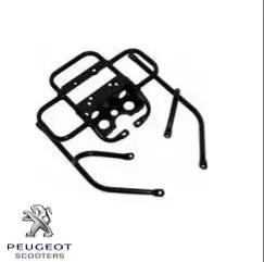 Portbagaj metalic spate original Peugeot Ludix 10 – Ludix 12 – Ludix 14 Classic 2T 50cc (culoare: negru) – compatibil modele cu un loc Reducere de preț
