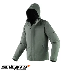 Cel mai bun preț Geaca (jacheta) barbati pentru scuter – motocicleta Urban/Touring Seventy vara/iarna model SD-JC73 culoare: verde military Verde military S