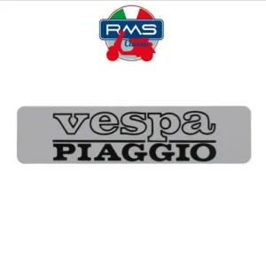 Emblema scris „Vespa Piaggio” moped Piaggio Ciao – Ciao PX – Ciao SX – Bravo 2T AC 50cc – montaj pe rezervor Reducere de preț