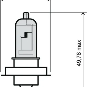 Bec far halogen alb 12V 15W P26s Ofertă limitată