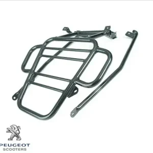 Portbagaj metalic spate original Peugeot Speedfight – Speedfight 2 – X-Fight – X-Race – X-Team 2T 50-100cc (culoare: negru) Chilipir