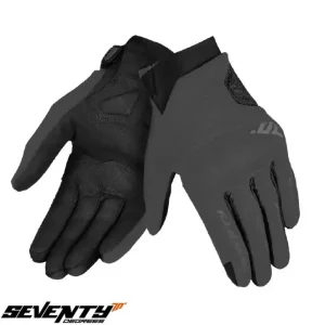 Preț redus Manusi barbati pentru scuter – motocicleta Urban vara Seventy model SD-C40 Asphalt Custom culoare: gri – degete tactile XXL (11 cm)