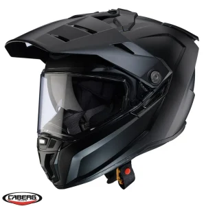 Super ofertă Casca adventure/off road Caberg model Tanami SV 17 negru mat Pinlock ready – lentila Pinlock inclusa L (59/60cm)