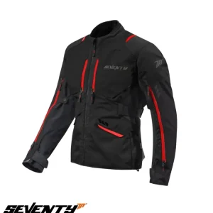 Geaca (jacheta) barbati pentru scuter – motocicleta ADV/Touring Seventy all season/iarna model SD-JT67 Tanami culoare: negru/rosu Negru/rosu 2XL Reducere