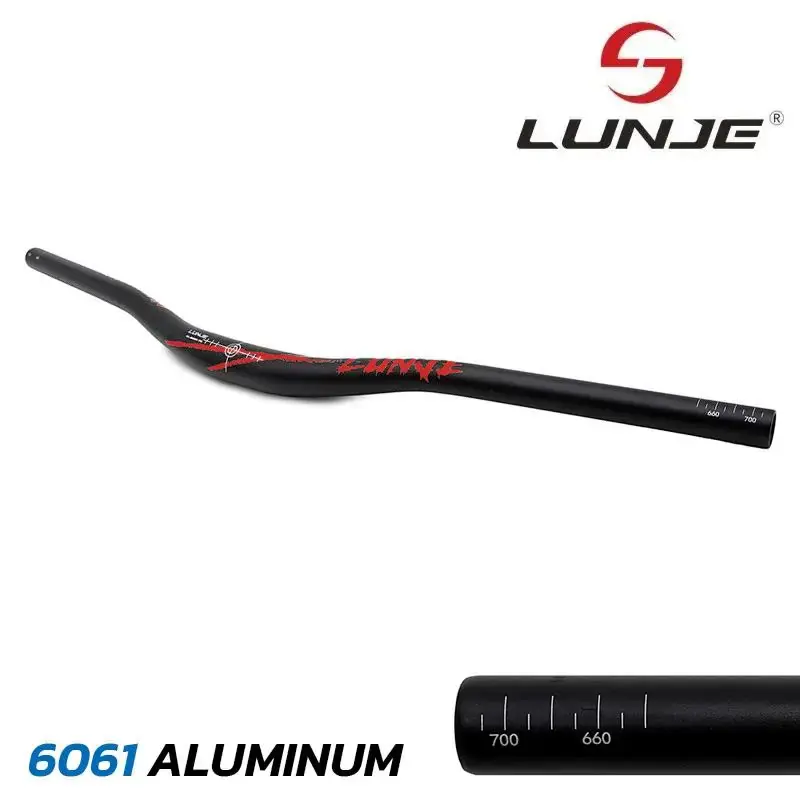 Ghidon de 720 mm cu ridicare de 25 mm negru-roșu Comandă acum