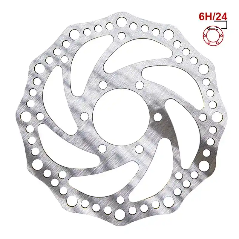 Disc frana R6.2 140 mm 6h argintiu – 48 mm Plată securizată