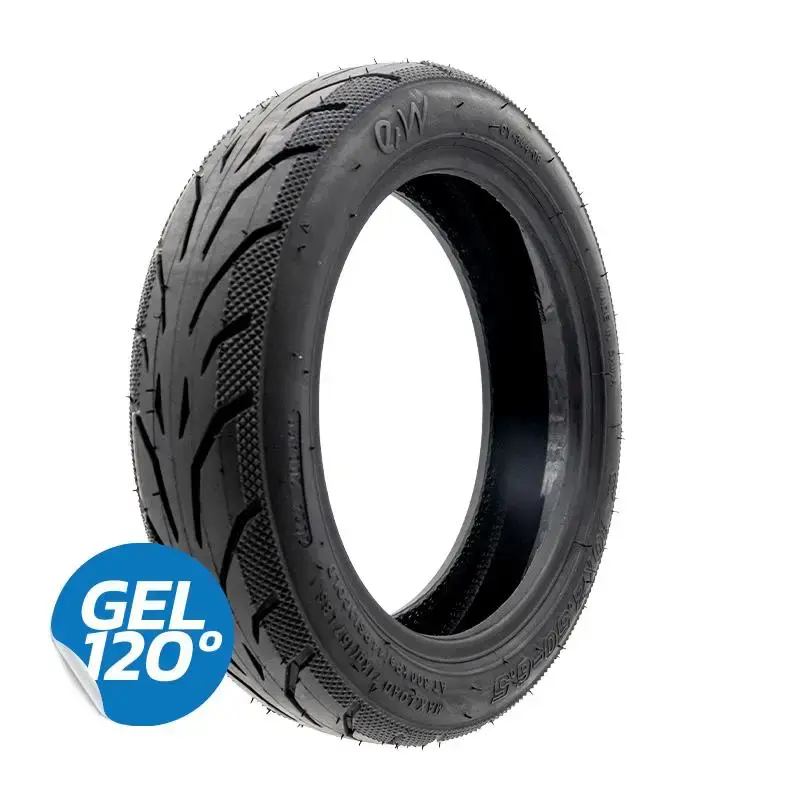 Reducere de preț Anvelopă trotineta electrică, fără cameră, Tubeless Cityroad 10X2.50-6.5, cu gel, negru | Motorevolution