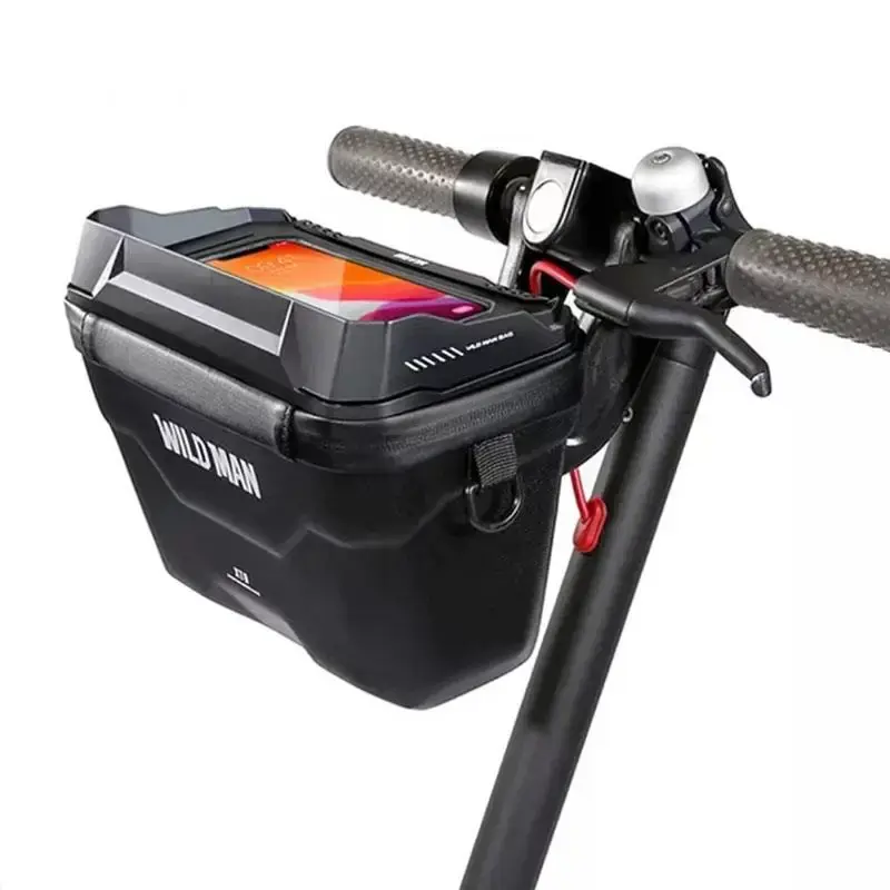 Preț promoțional Geantă impermeabilă cu suport, pentru trotineta electrică, 3L, negru | Motorevolution