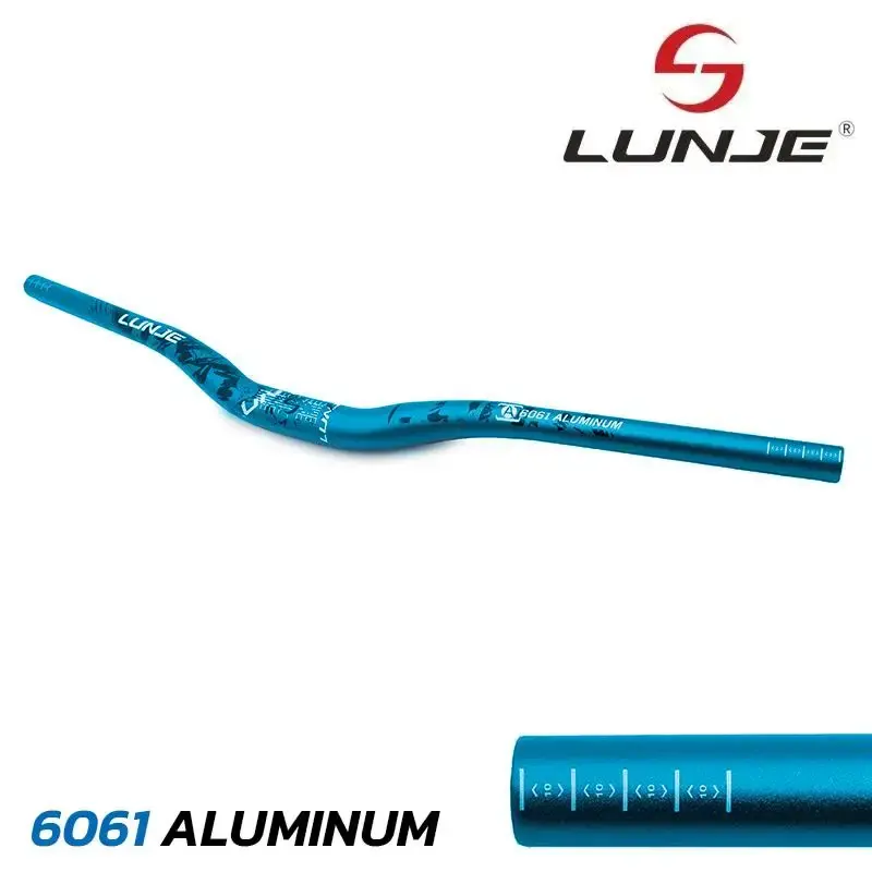 Ghidon de 720 mm cu ridicare de 25 mm albastru-negru Livrare gratuită