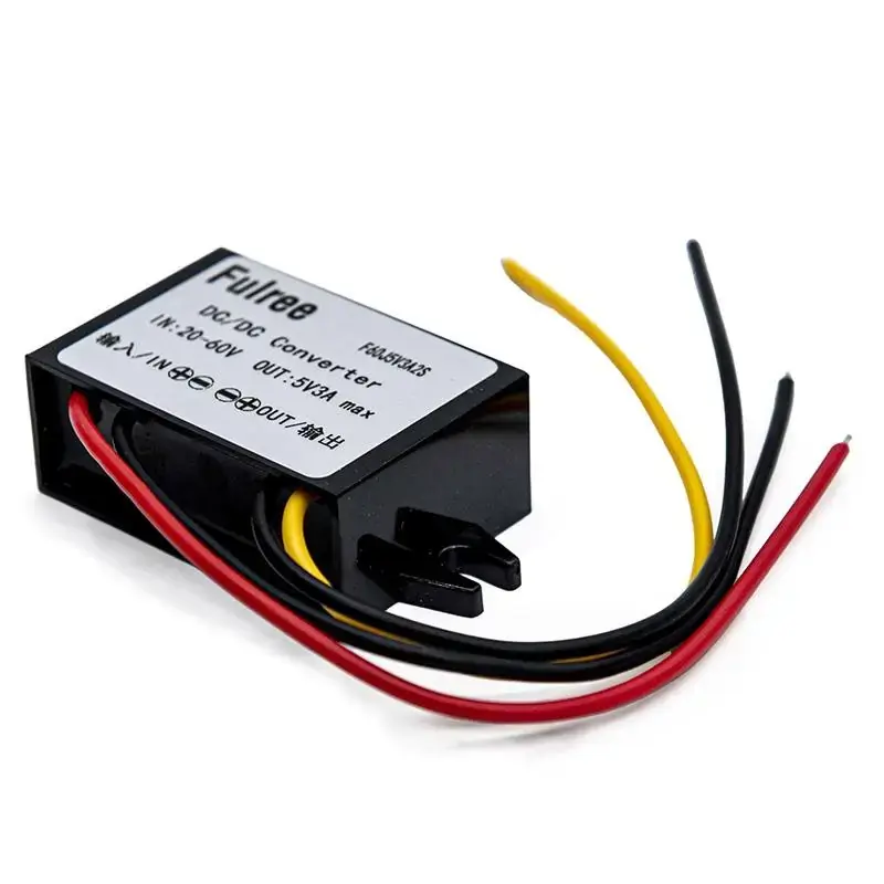Convertor de tensiune DC 20V-60V la 5V 3A FULREE Preț redus