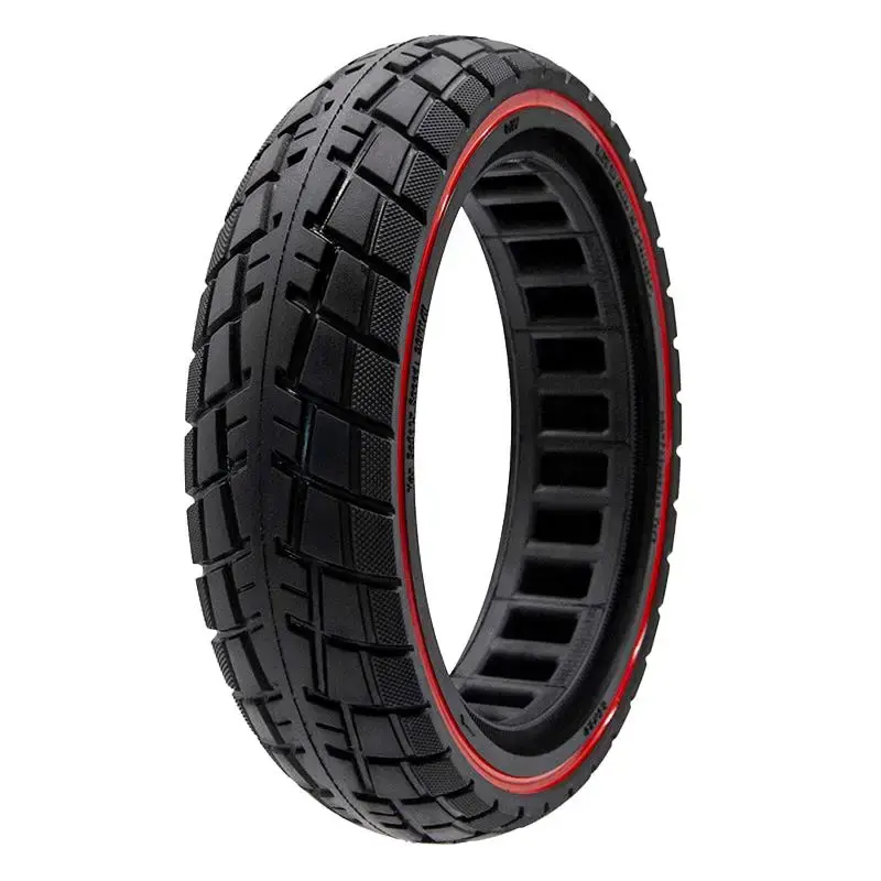 Anvelopă solidă ultra-ușoară, 8.5×2-6.1/B34 off-road, negru cu linie roșie | Motorevolution Super ofertă