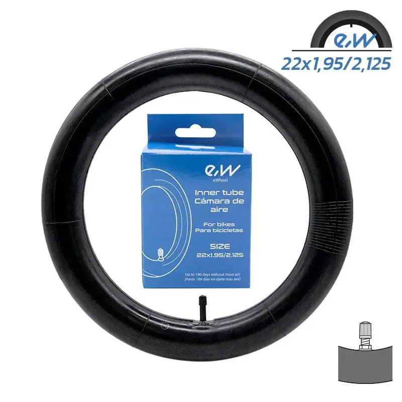 Camera de aer trotineta electrica 22×1.9/2.125 Ewheel – valvă dreapta Cel mai bun preț