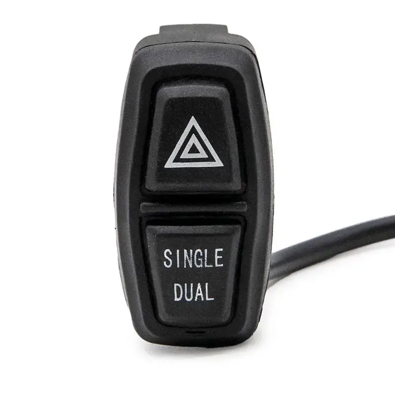 Doar azi Panou cu un singur buton dublu/lumină de avertizare 2F cablu de 1,5 m