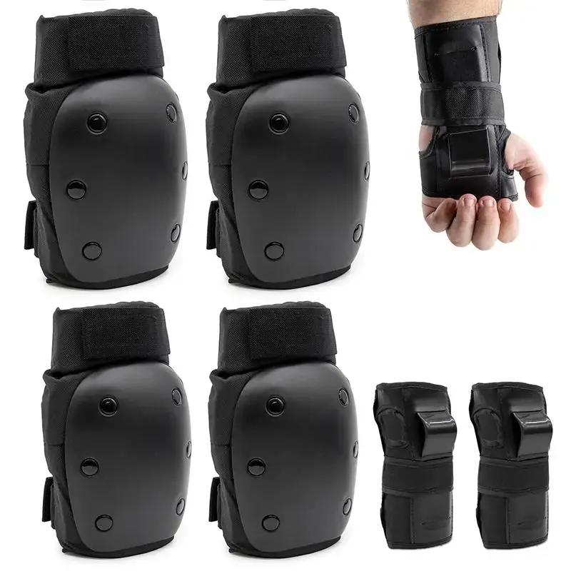 Cel mai bun preț Set genunchiere, cotiere și apărătoare pentru încheietura mâinilor, echipament protecție, L, eWheel | Motorevolution
