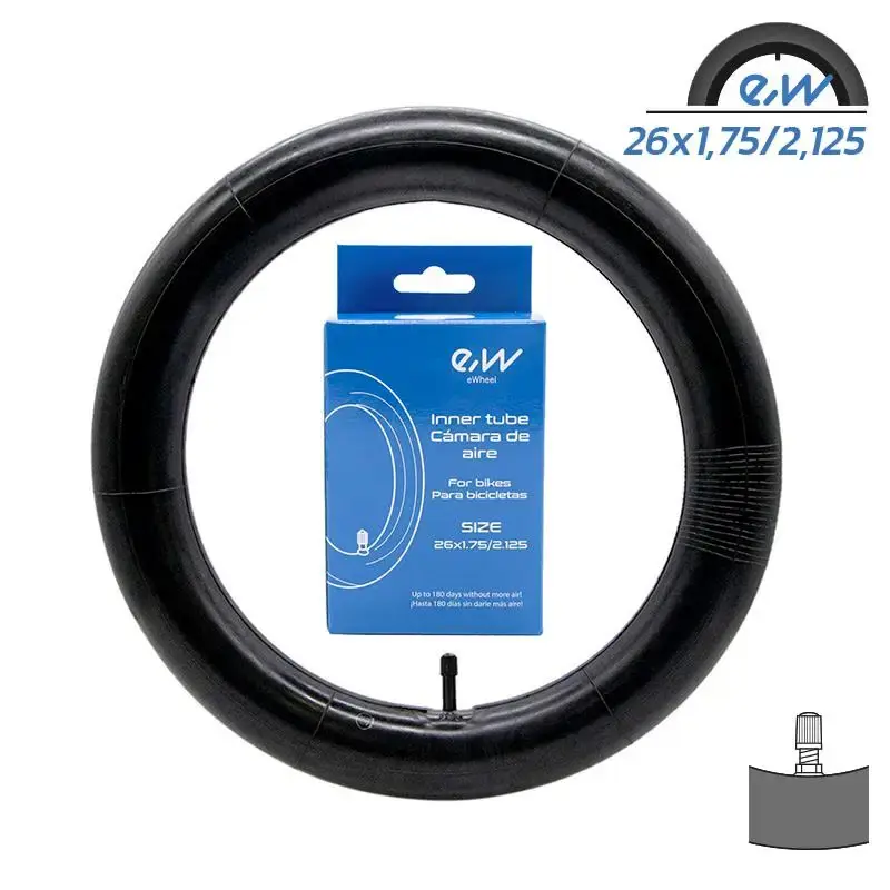 Camera de aer trotineta electrica 26×1,75/2,125 Ewheel – valvă dreapta Premium