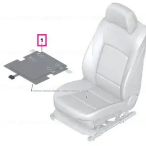 Covoraș senzor scaun copilot - BMW Bestseller
