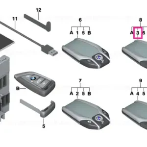 Cumpără acum BMW display key 434 MHZ/RCP