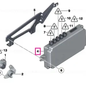 Cel mai vândut Control unit, top rear side view camera