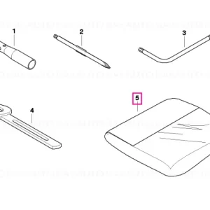 Plastic bag f on-board literature 250X175MM Comandă acum