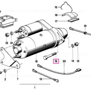 Reducere specială Surub hexagonal M8X45 - BMW Motorrad