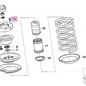 Surub hexagonal M8X20-Z1-10.9 - BMW Cumpără acum
