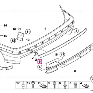 Şurub cap hexagonal ST4,8X19-U2 SW - BMW Ultima șansă