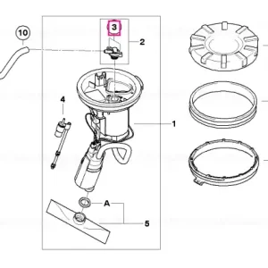 Retur ușor Surub Torx M3.5X14 - BMW Motorrad