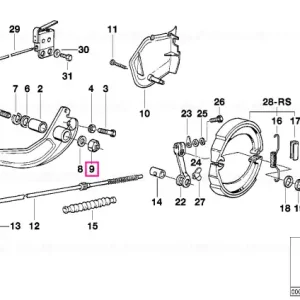 Comandă acum Piulita hexagonala M10X1,25-ZNS3 - BMW Motorrad