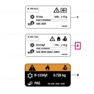 Reducere specială Label, coolant 425+/-10G