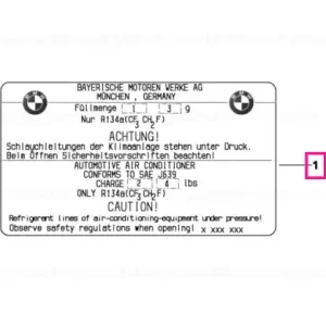 Reducere specială Label, coolant 725+/-10G