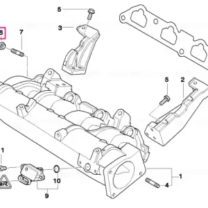 Preferatul clienților Piuliță hex M8 - BMW - Mini
