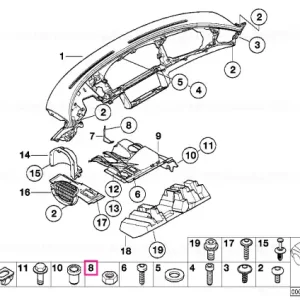 Vezi acum Piulita hexagonala AM6 - BMW Motorrad