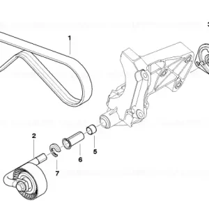 Ieftin Surub cap bombat M8X22-ZNS - BMW Motorrad