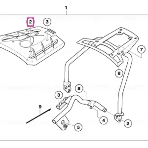 Surub ISA M8X25-U1-A2-70 - BMW Motorrad Bestseller