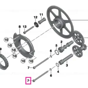 Surub ISA M6X80 - BMW Motorrad Premium