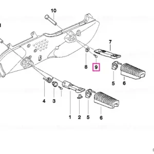Mai ieftin Clips de fixare 6,0 - BMW Motorrad