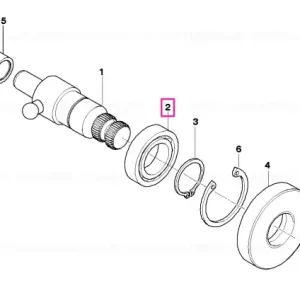 Grooved ball bearing Retur gratuit