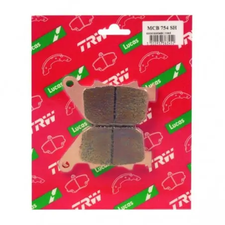 Cel mai vândut Placute frana TRW MCB754SH   SINTER PERFORMANCE STREET  ROAD TRACKS