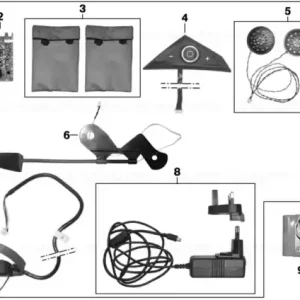 Livrare rapidă Set, communication system, helmet GS WCS2