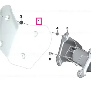 Windscreen L=310MM Ofertă specială