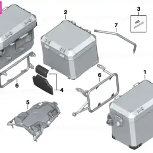 Aluminium case, right Ofertă