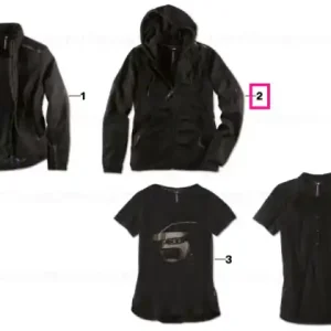 BMW M sweat jacket, ladies BLACK, XL Calitate înaltă