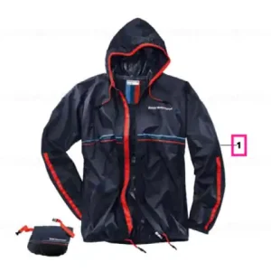 Chilipir BMW Motorsport rain jacket, unisex TEAM BLUE, L